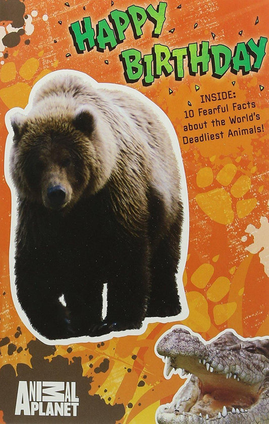 Animal Planet Happy Birthday Card 