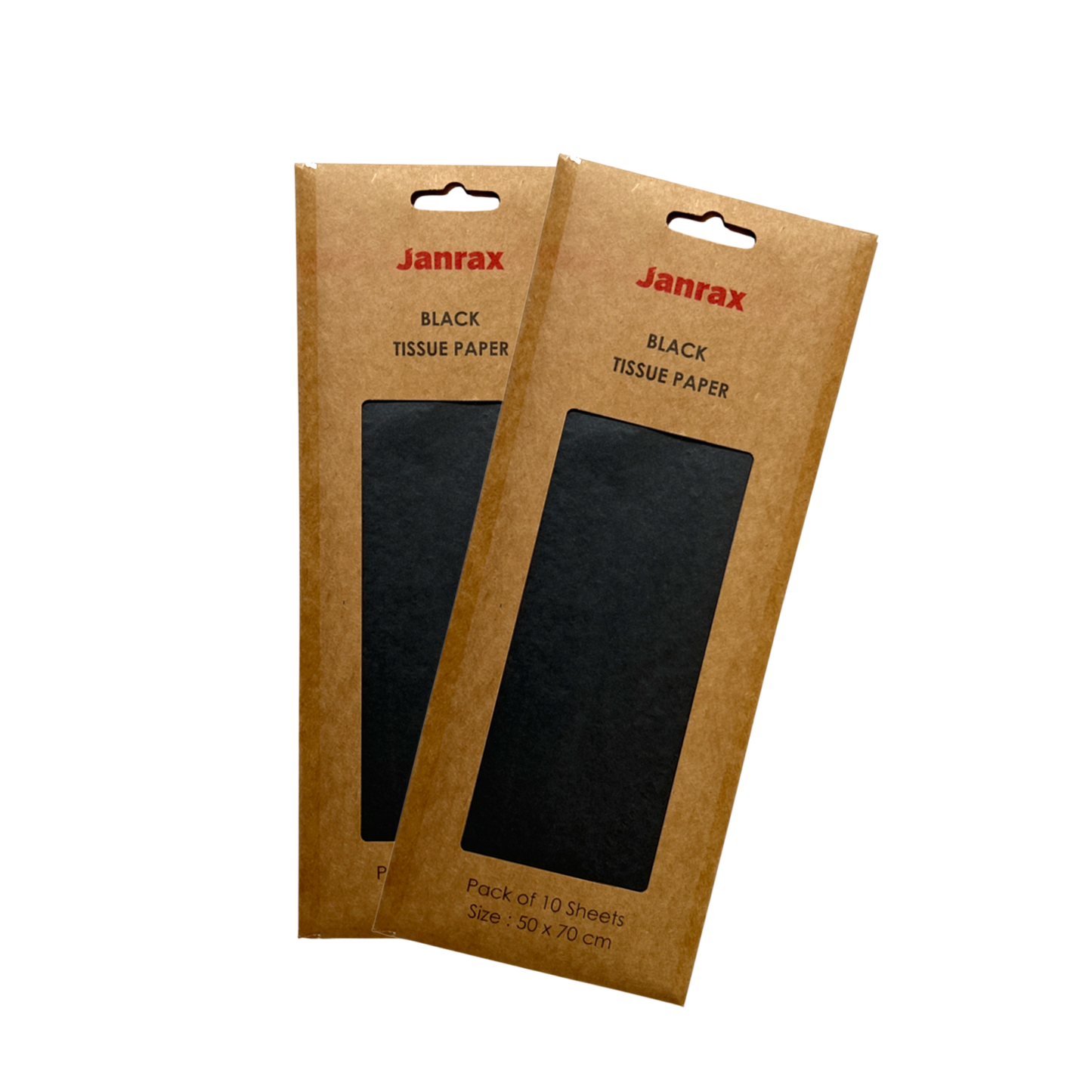 Pack of 800 Black Acid Free 50 x 70cm Tissue Paper Sheets