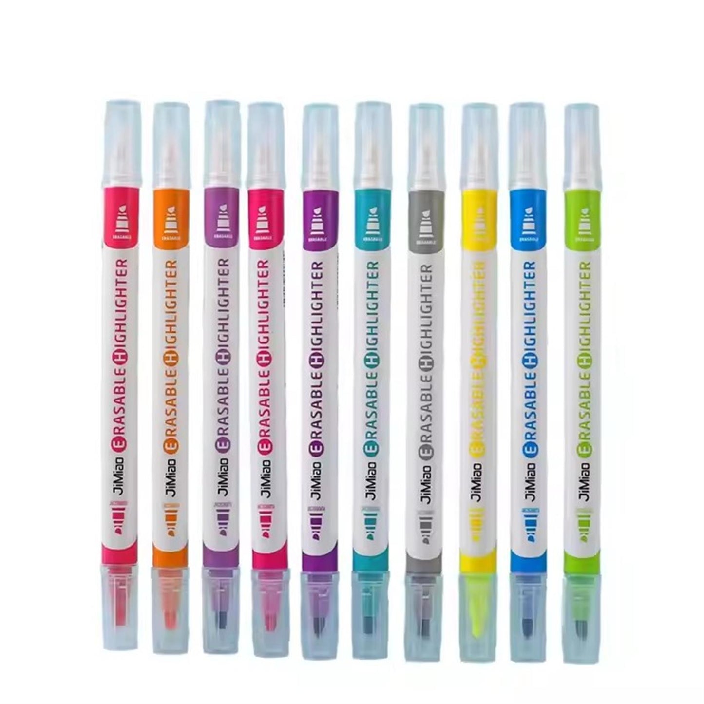 Pack of 10 Erasable Highlighters