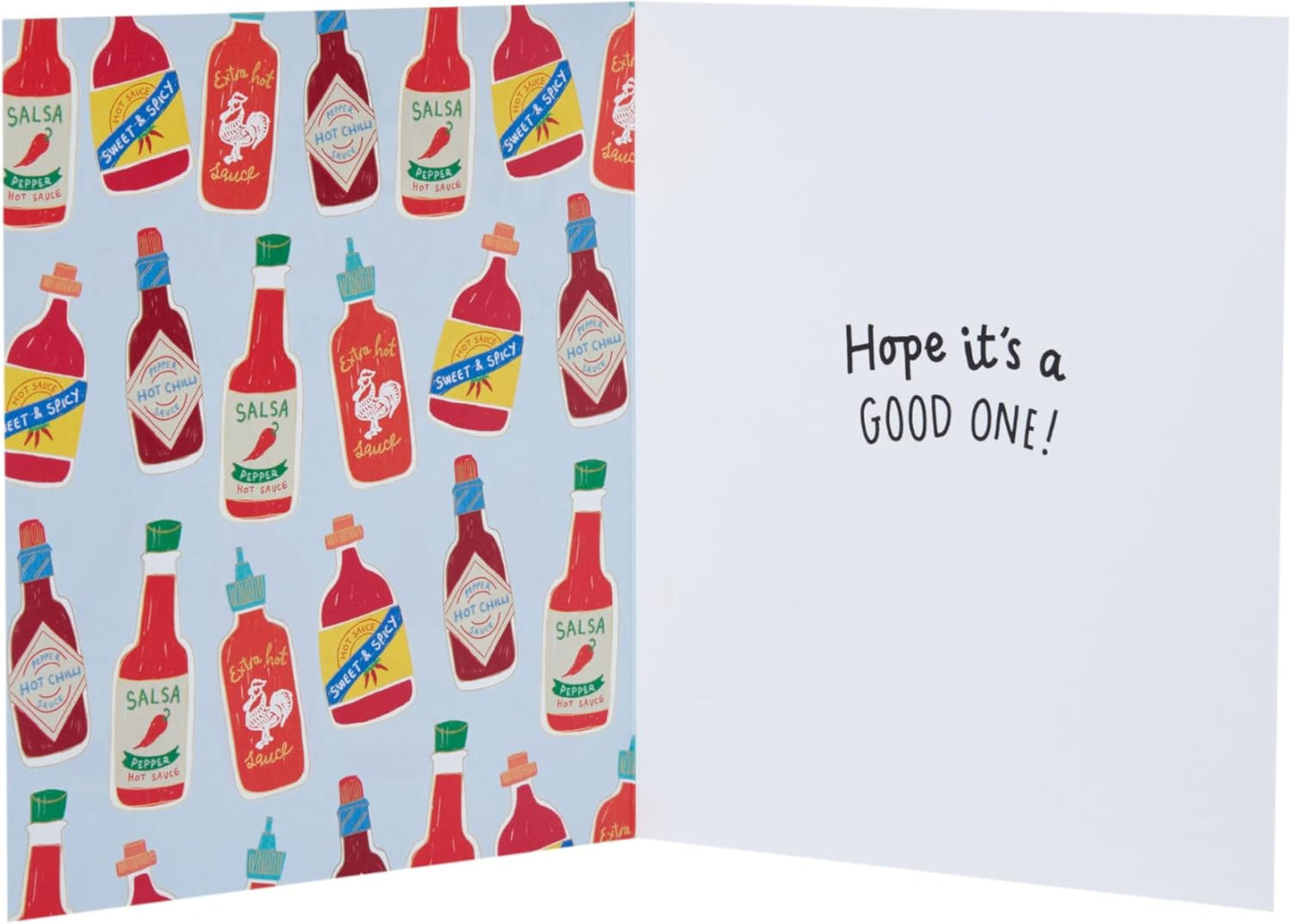 Chilli Sauce Design Brother Birthday Card