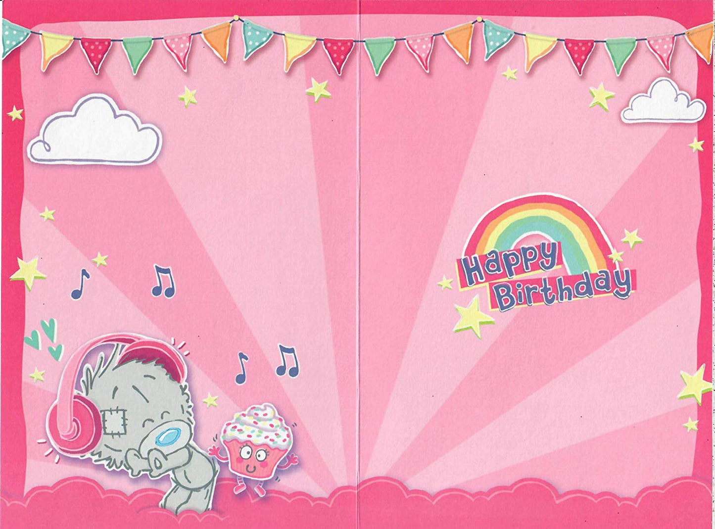 Me To You Dinky Bear Yay 10 Today Girls 10th Birthday Card