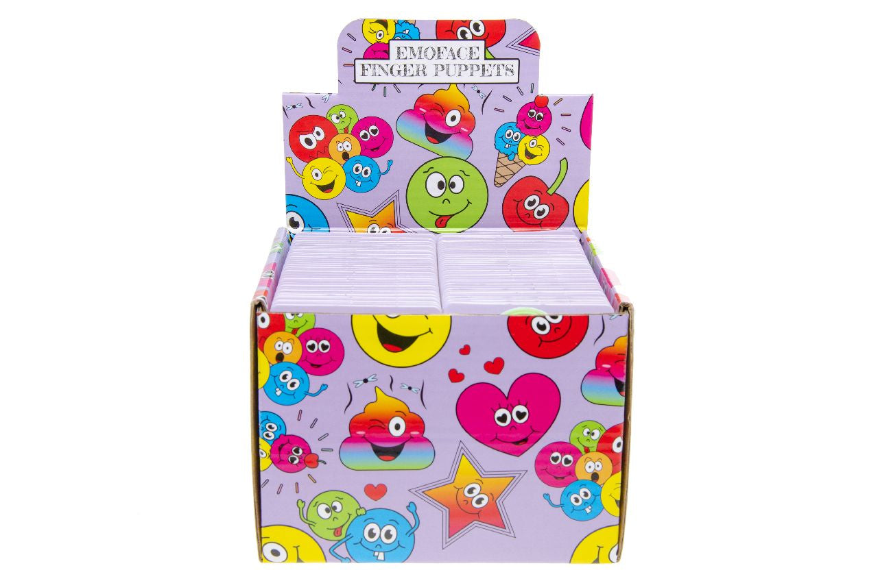 Single Emotion Face Finger Puppet Toy