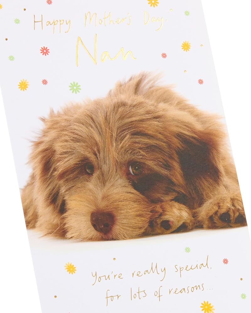 Cockapoo Design Nan Mother's Day Card