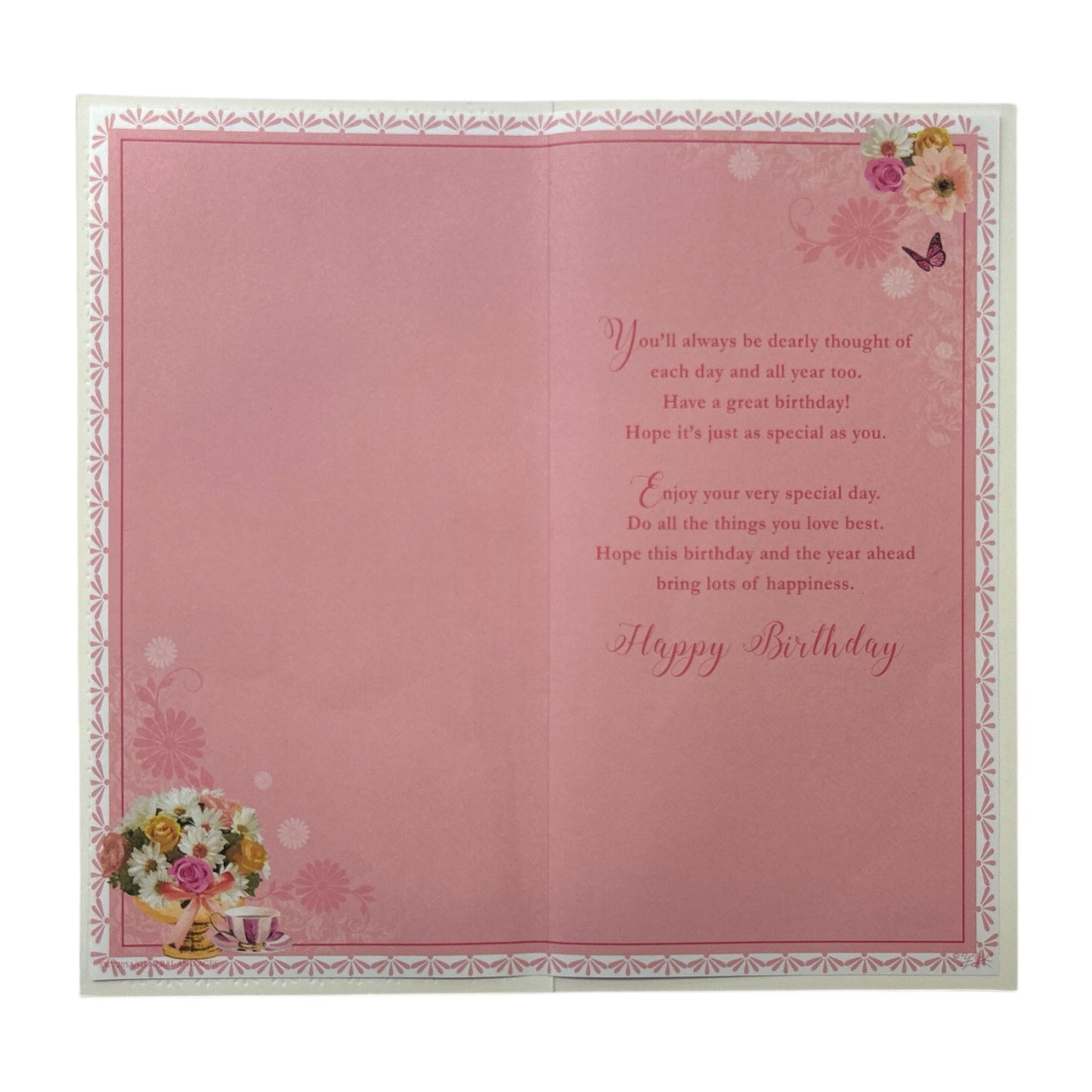 Birthday Wishes To Nan Soft Whispers Card