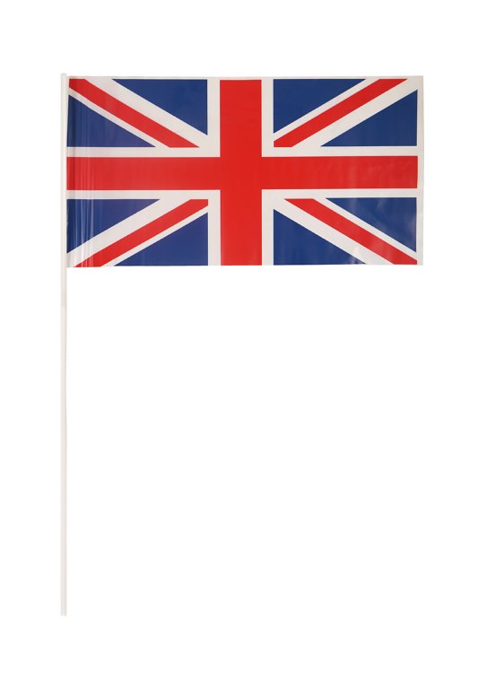 Pack of 500 Union Jack Hand Flag with Stick