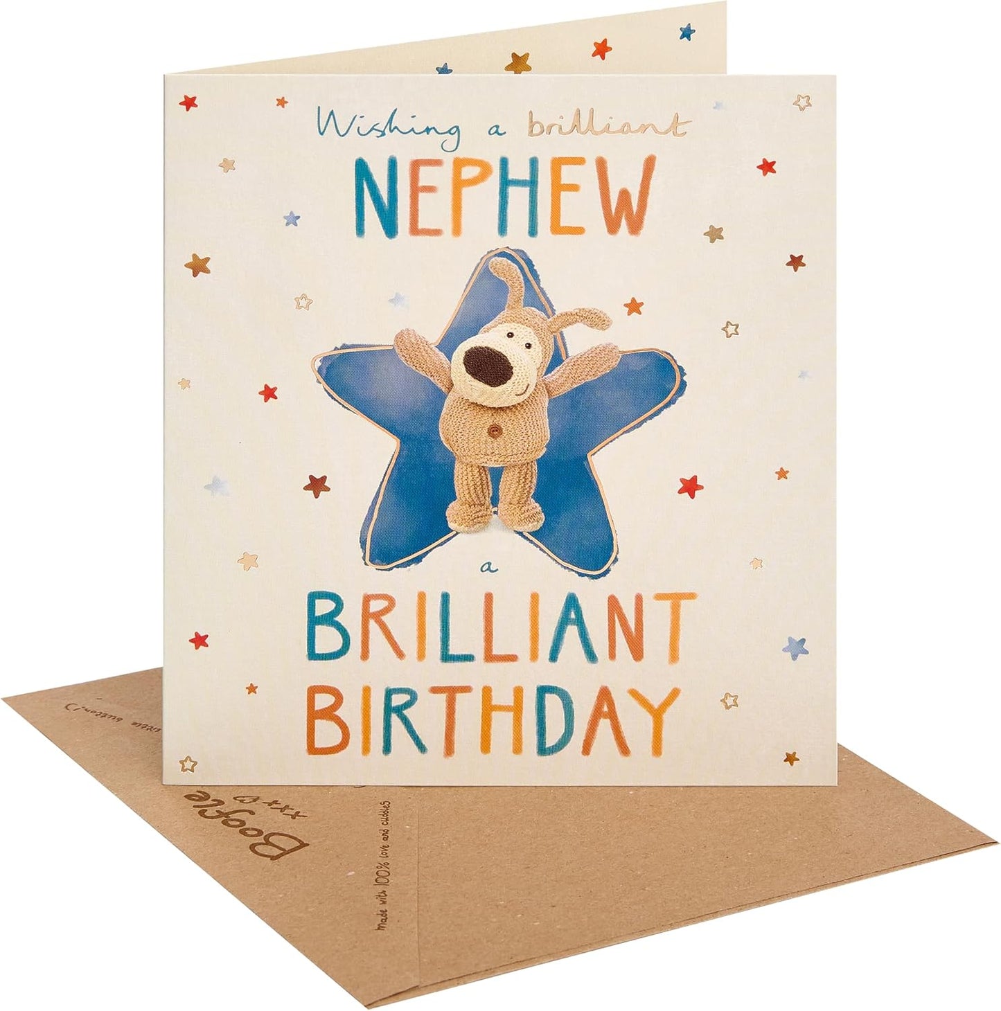 Boofle Inside Star Nephew Birthday Card