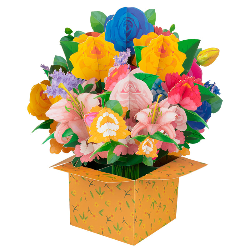 Bloom Box Garden Harmony 3D Pop Up Greeting Card