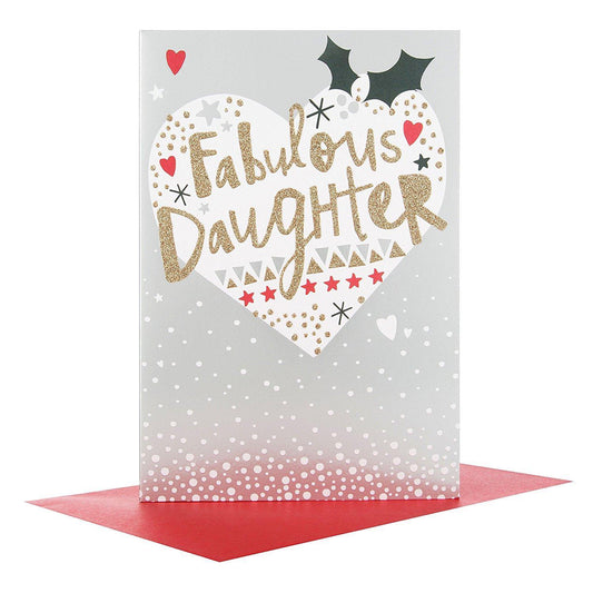 Daughter "Fabulous" Christmas Card 