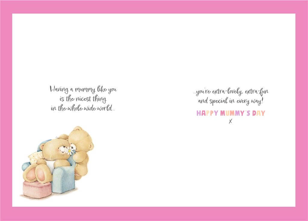 Forever Friends Loveliest Mummy Mother's Day Card