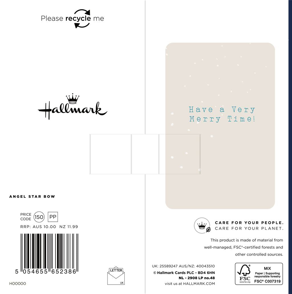 Snowglobe Design From Our House To Yours Christmas Card