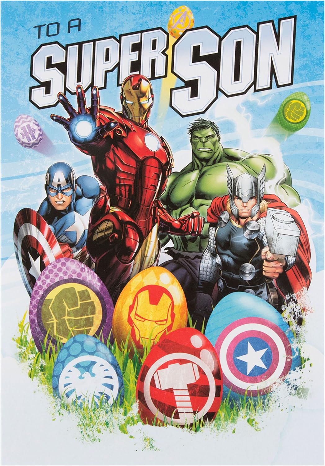 Marvel "Super Son" Easter Card