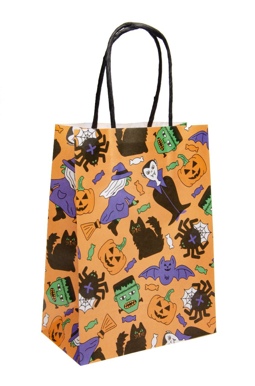 Pack of 12 Halloween Paper Gift Bags