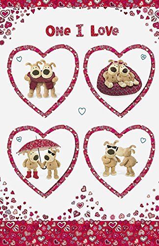 Boofle One I Love Valentine's Day Card