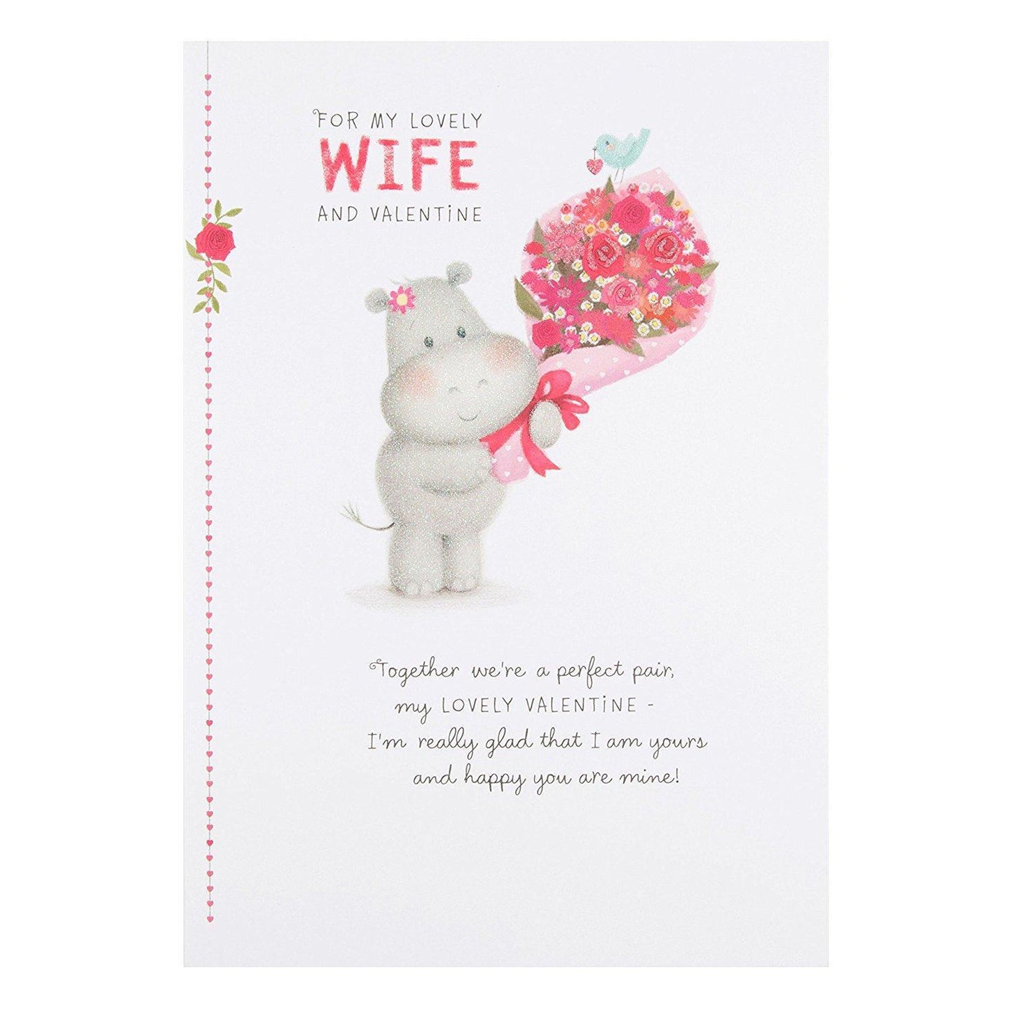 Hallmark Wife Valentine's Day Card 'Hugs and Kisses'