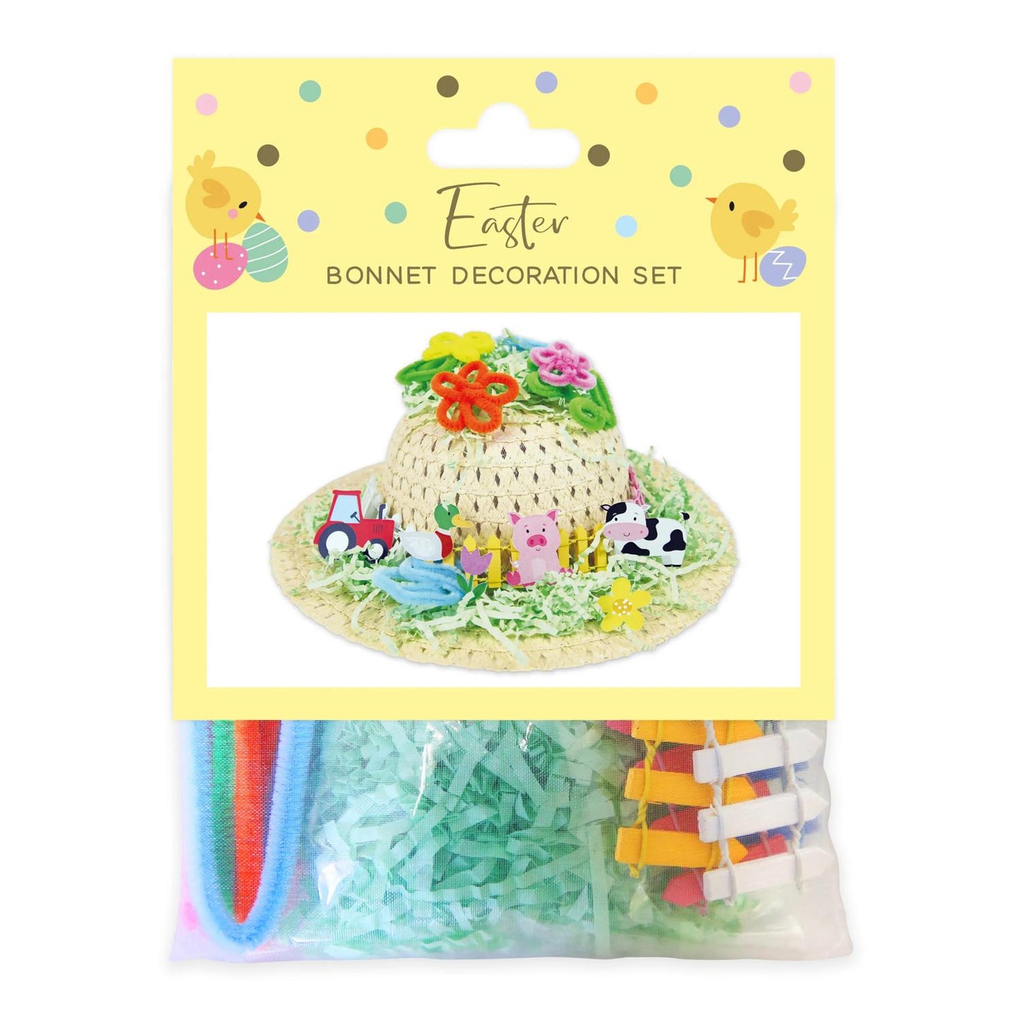 Easter Farm Bonnet Decoration Kit