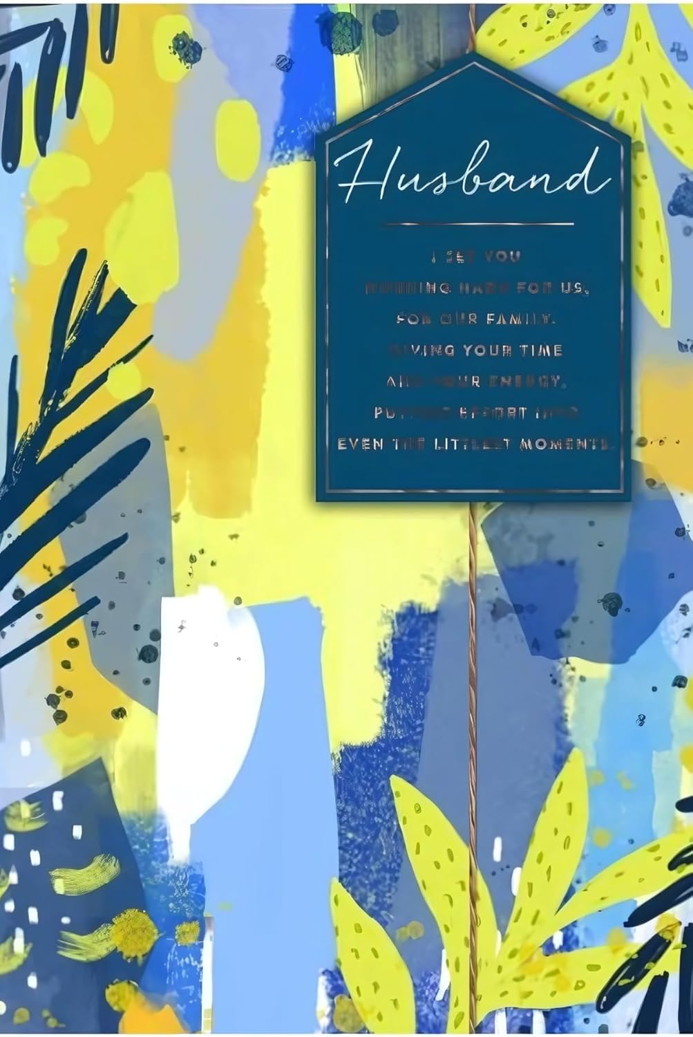 Creative and Attractive Design Husband Birthday Card