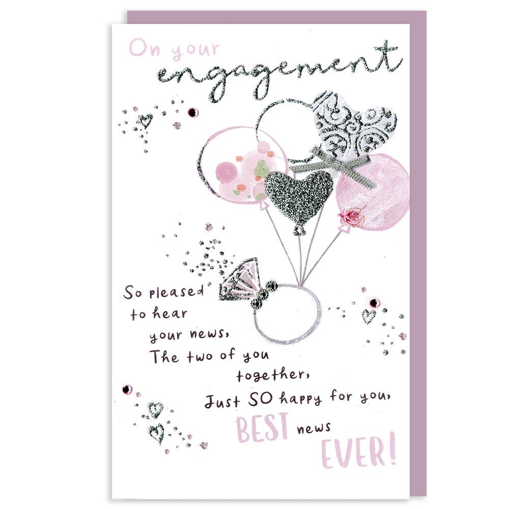 Best News Ever! Engagement Congratulations Card