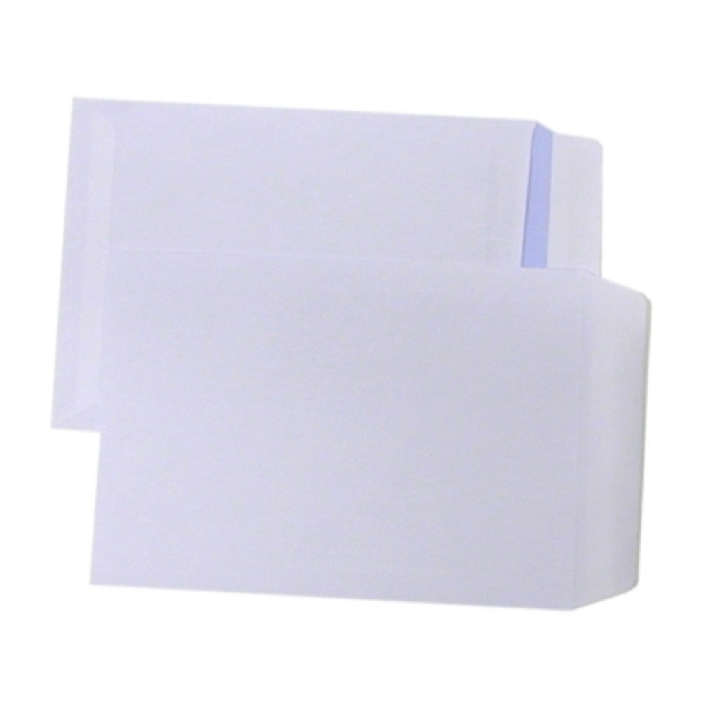 Pack of 50 DL White Gummed Envelopes