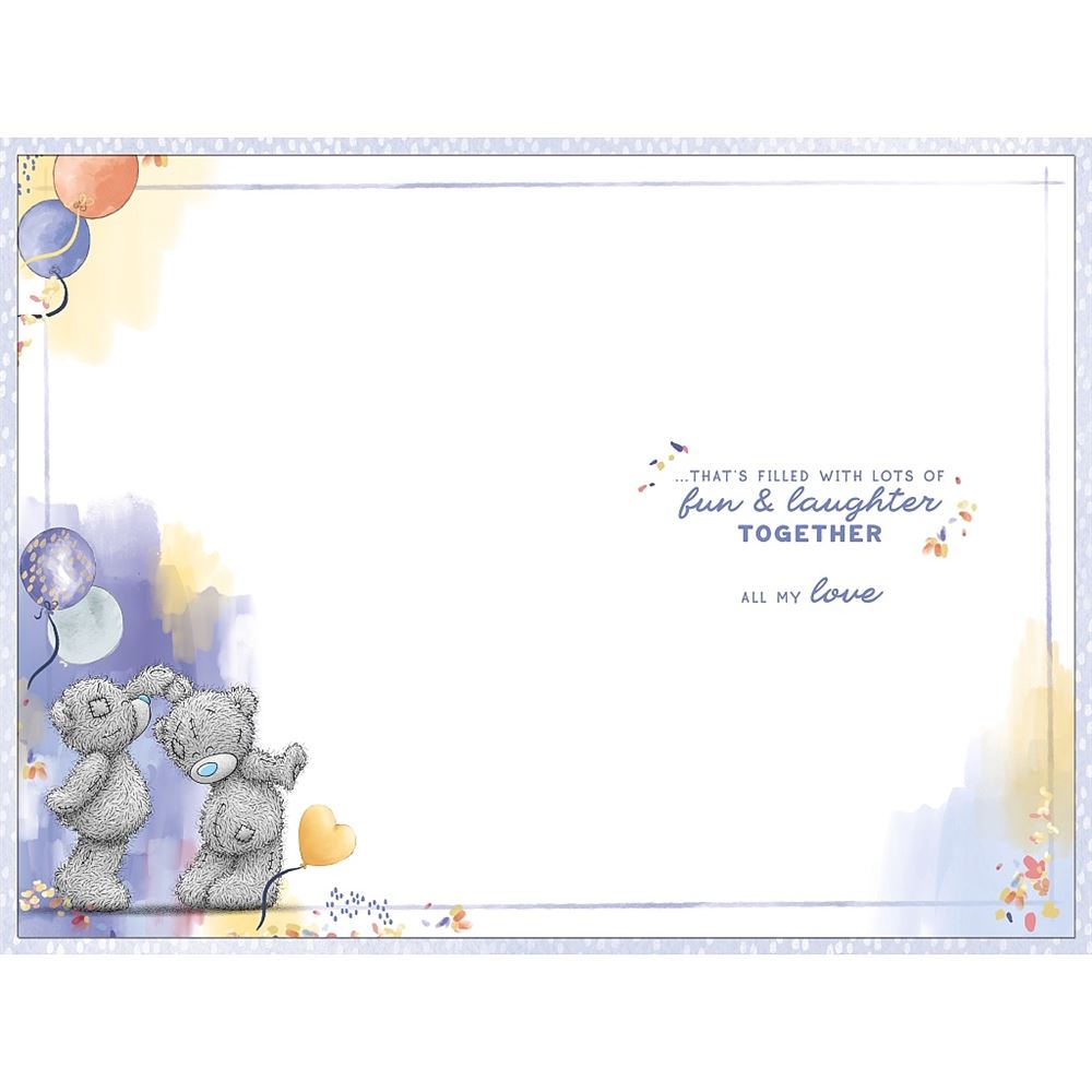 Bears Hugging Husband Verse Birthday Card