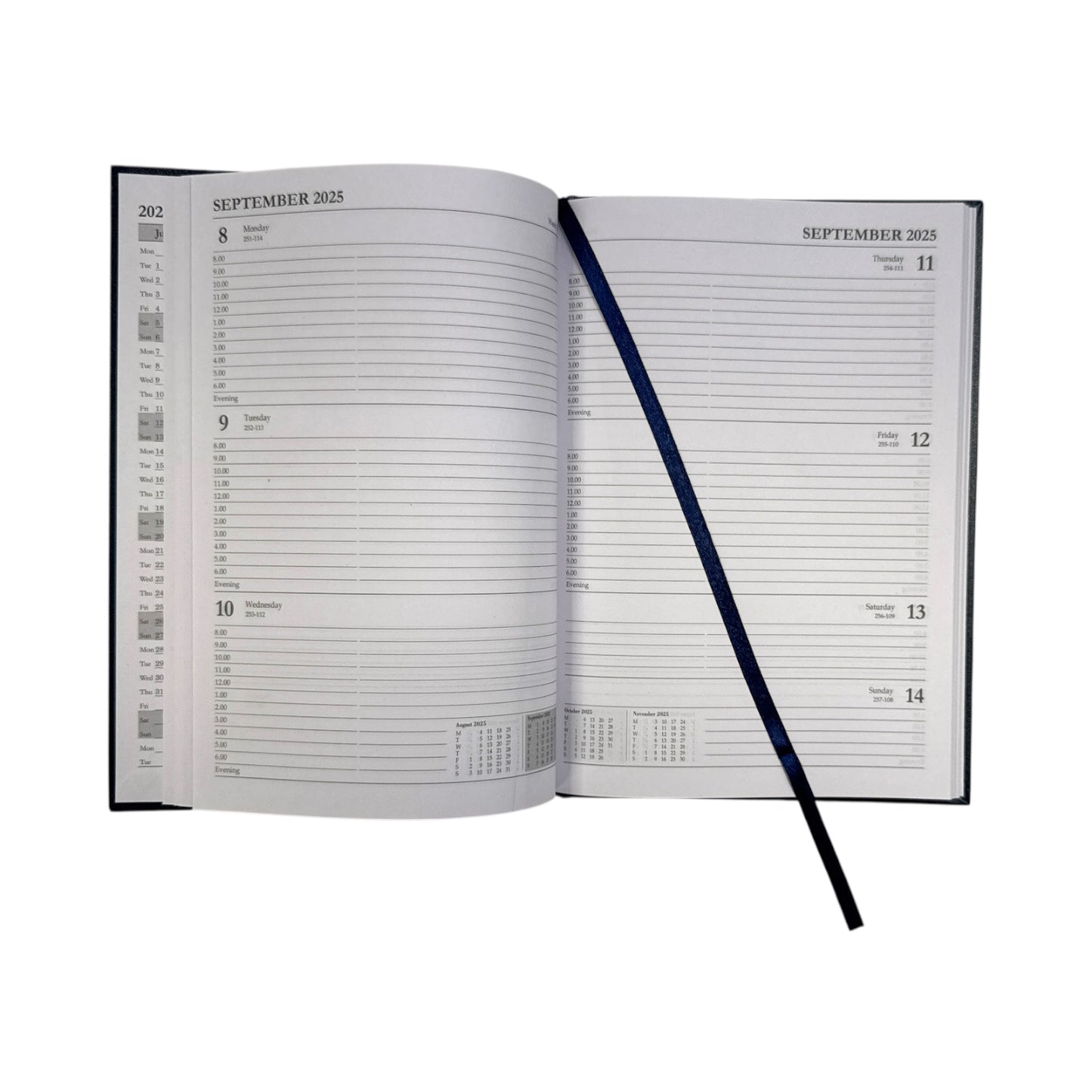 Janrax 2025-2026 A5 Week to View Blue Academic Diary