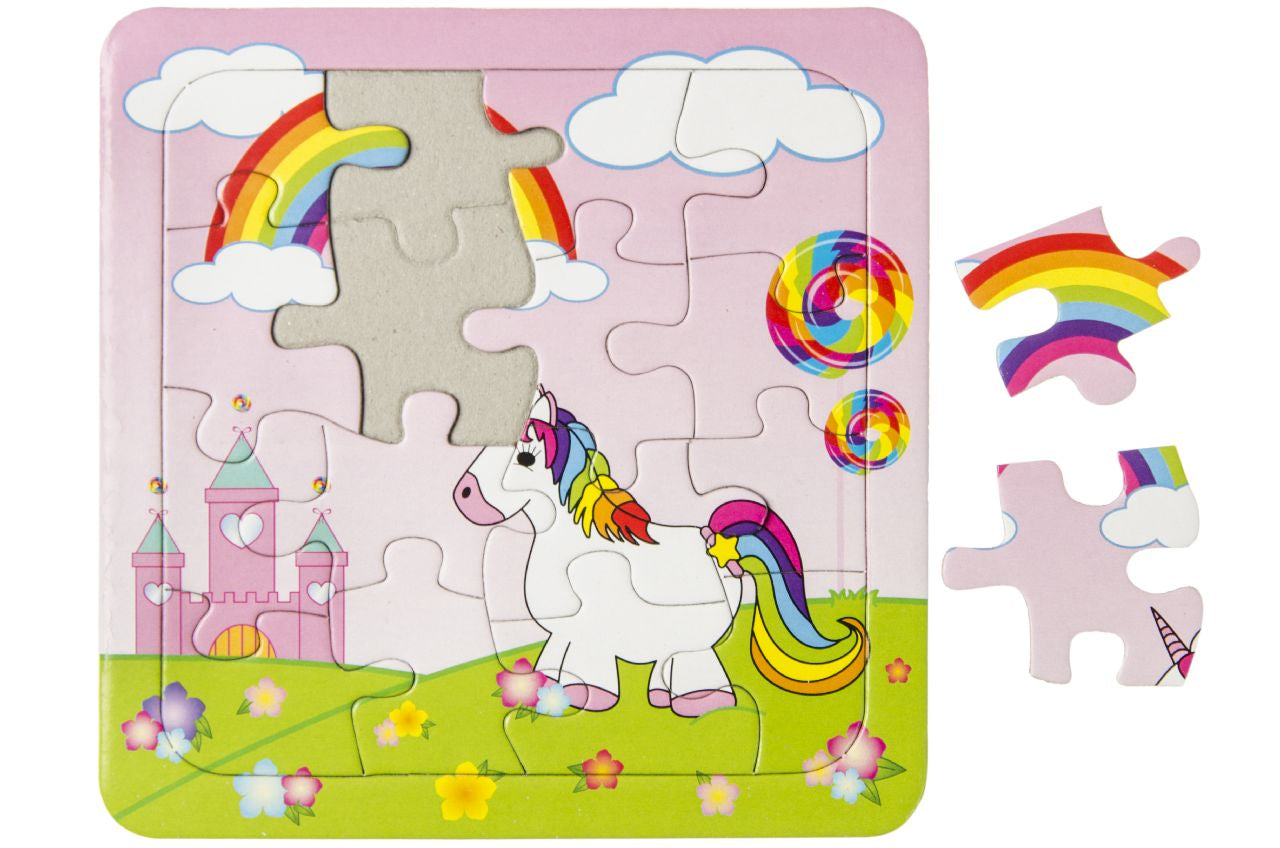 Pack of 50 Unicorn Mini Puzzles