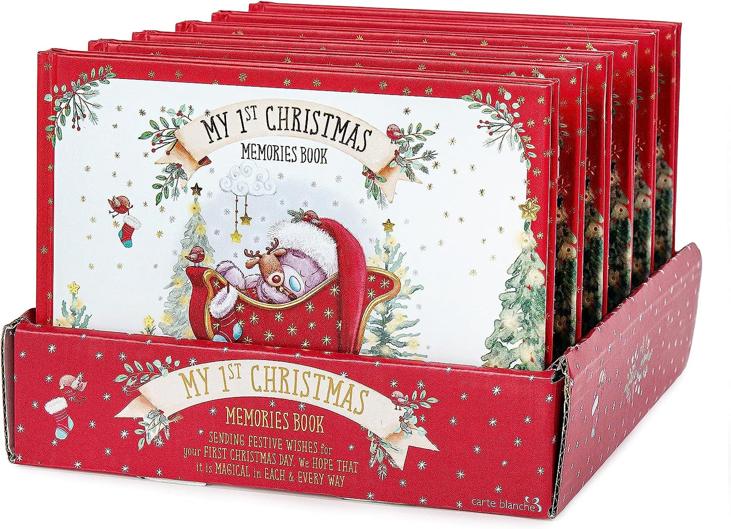 Me to You Tiny Tatty Teddy Baby's First Christmas Memory Book