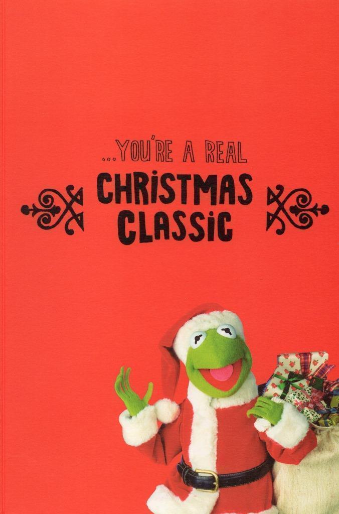 Granddad Humour Classic Christmas Greeting Card Muppets