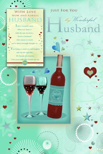 With Love To Husband Keepsake Treasures Birthday Card