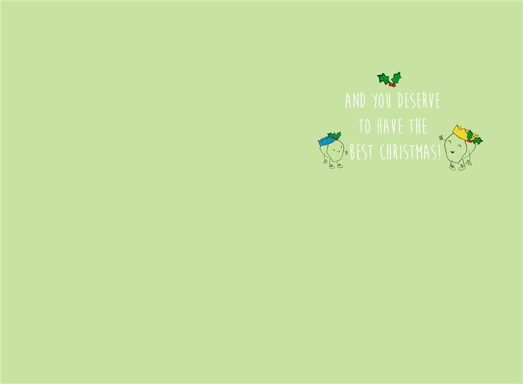 No Sprout About It, You're the Best!' Design Son Christmas Card