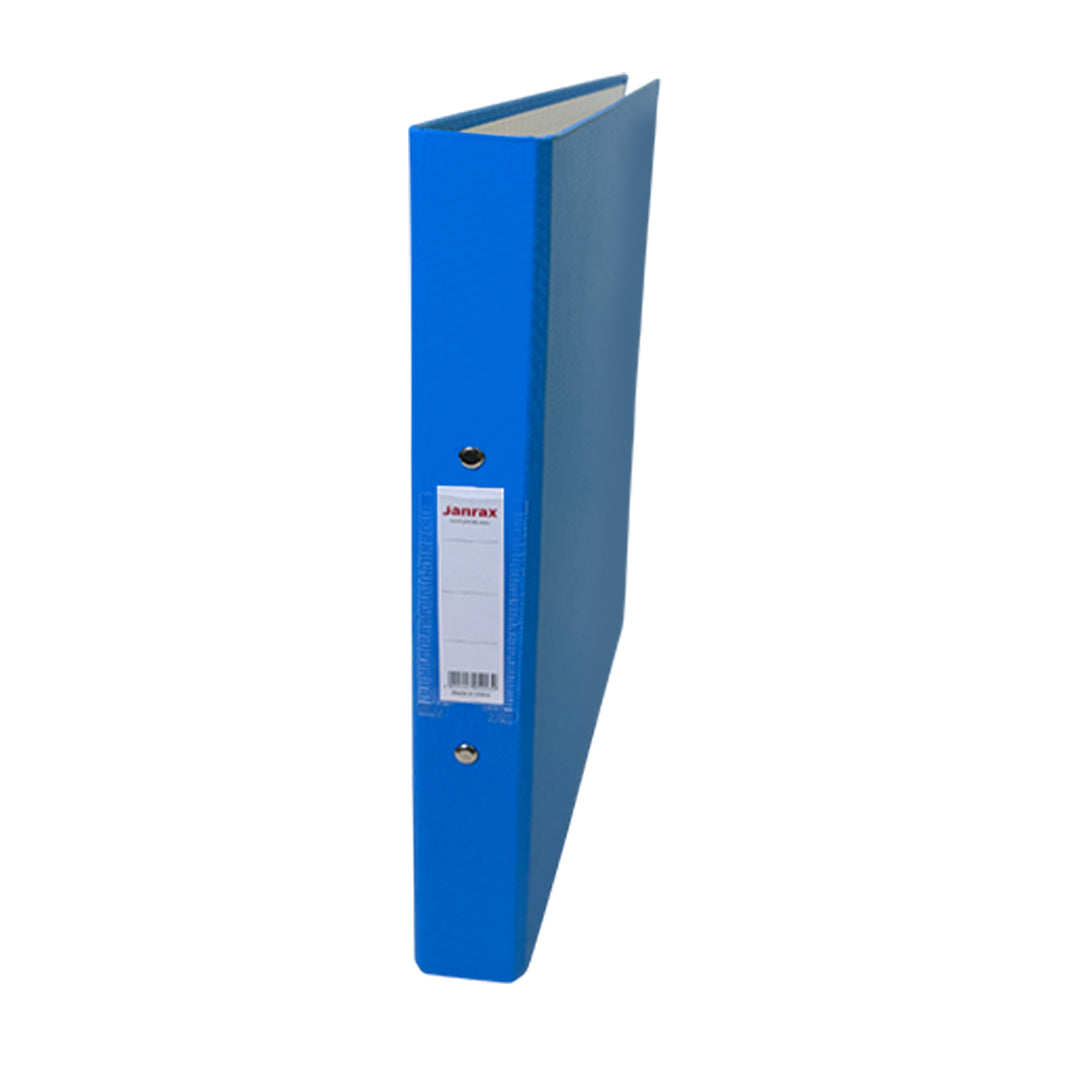 A4 Light Blue Paper Over Board Ring Binder by Janrax