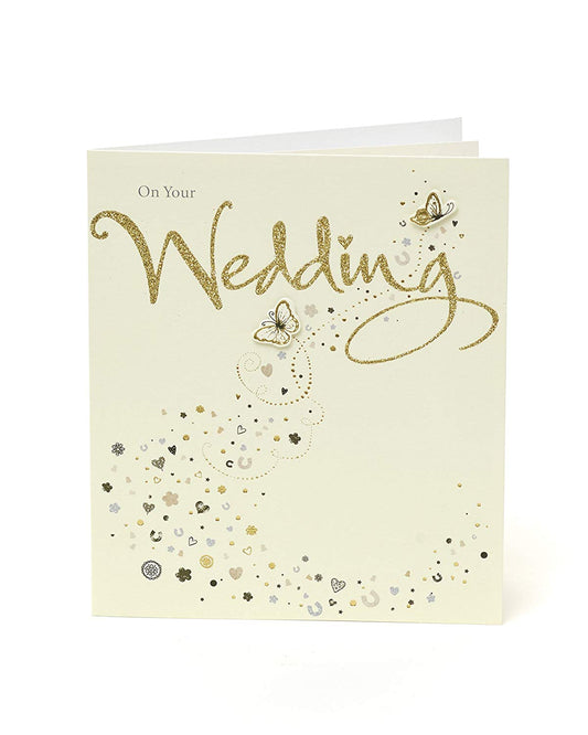 Wedding Card Bride and Groom Congratulations 