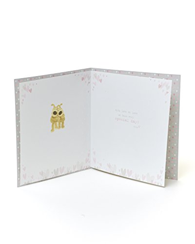 Both of You Celebrate Happy Anniversary Adorable Boofle Greetings Card