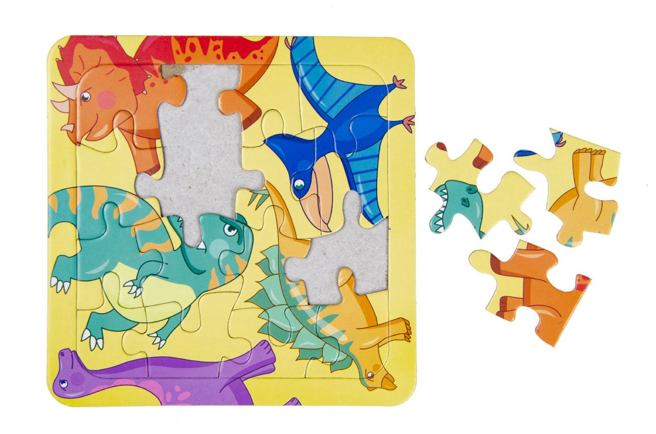 Pack of 50 Dinosaur Mini Puzzles
