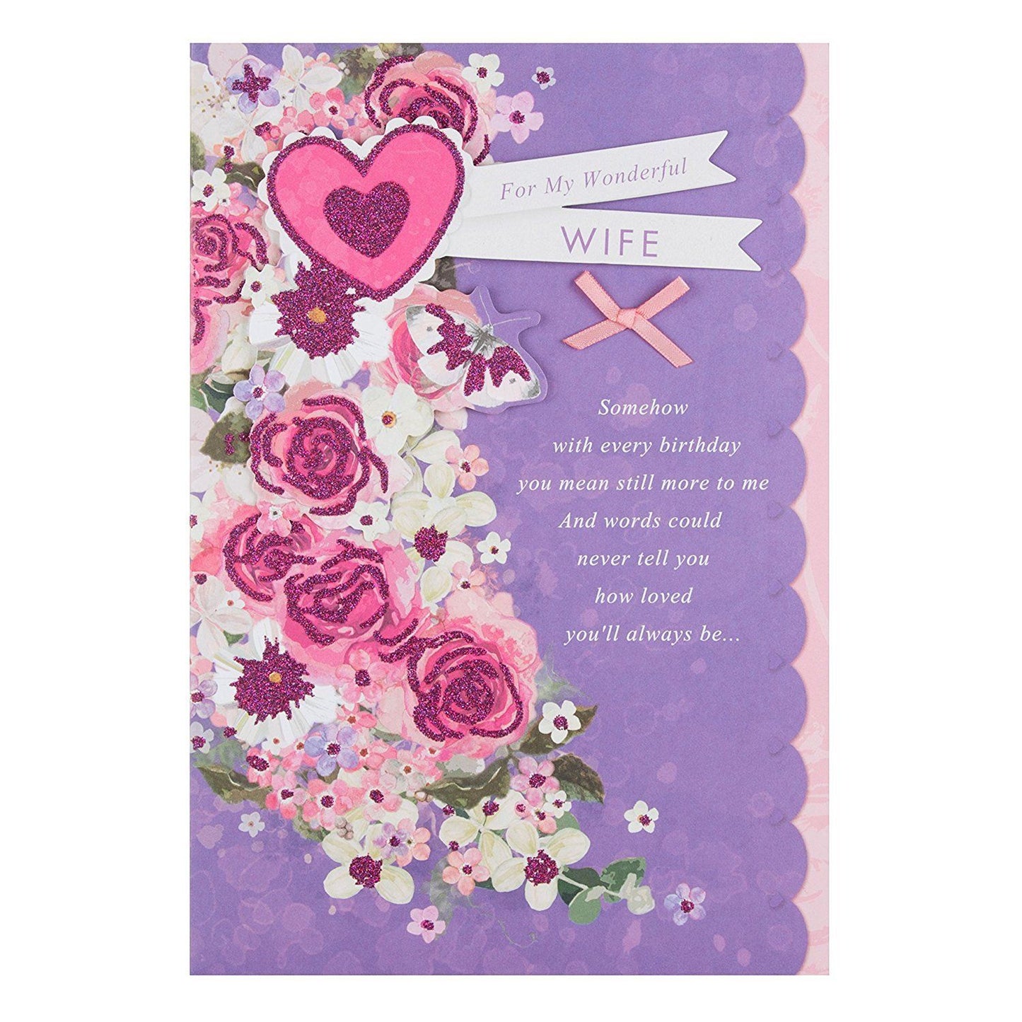 Hallmark Wife Birthday Card 'Proud'