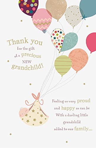 Thank You for A New Grandchild Card