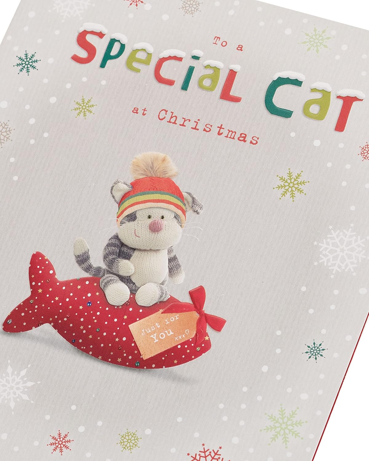 Boofle Cute Design For The Cat Christmas Card