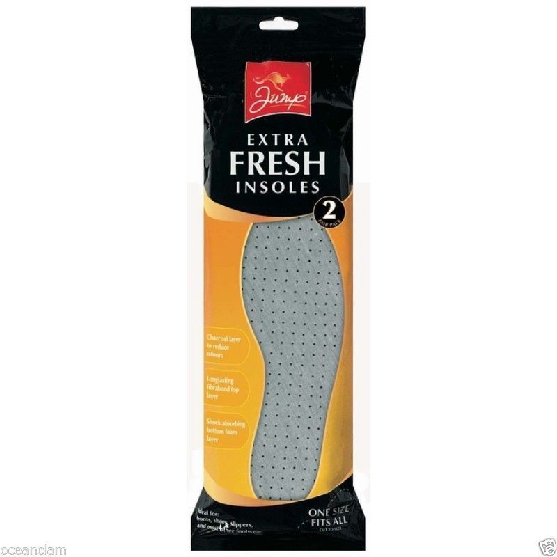 Jump Boot and Shoe Fresh Insoles 2 Pack