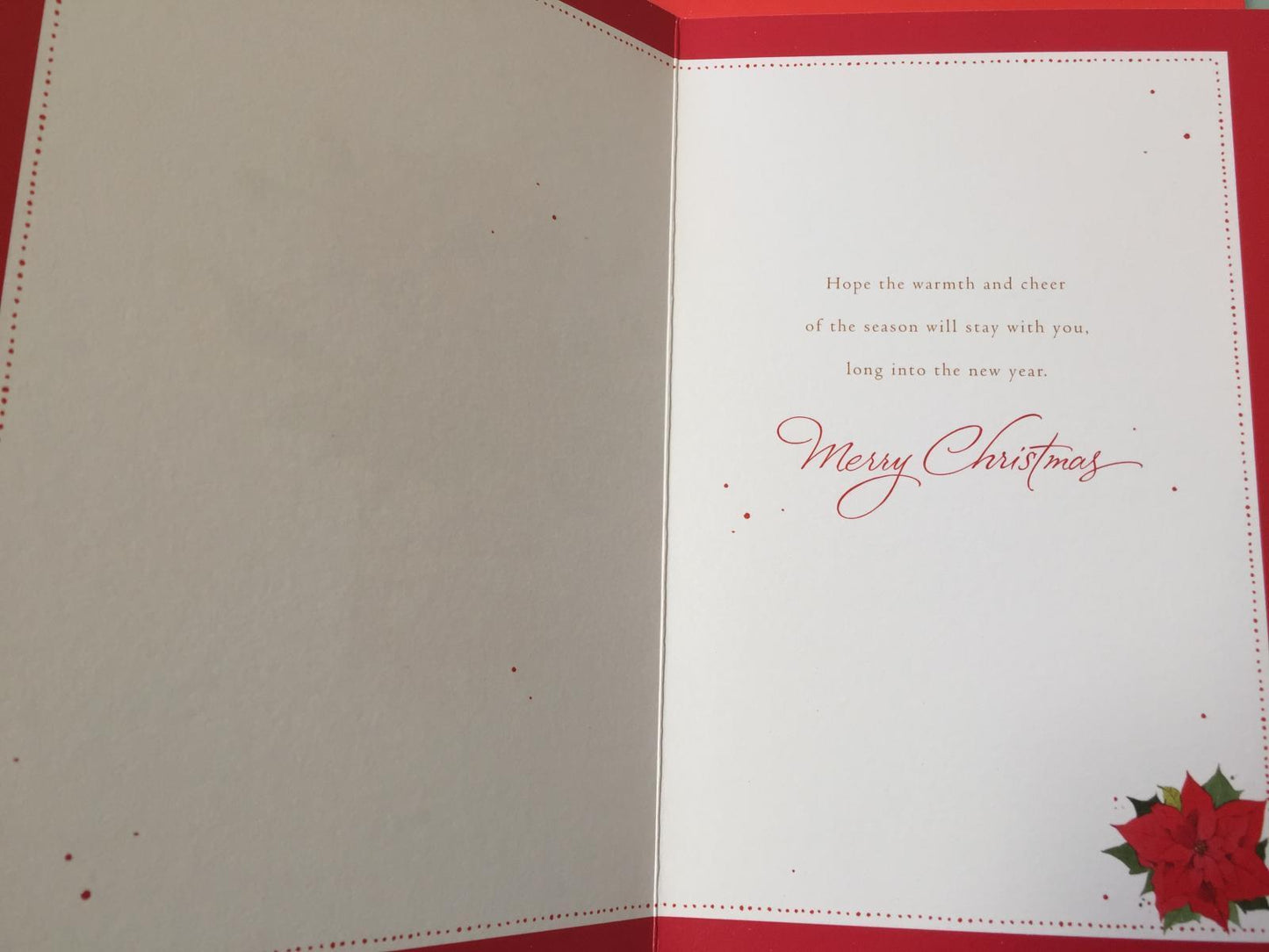 A get Well Wish at Christmas, Christmas Greetings Card