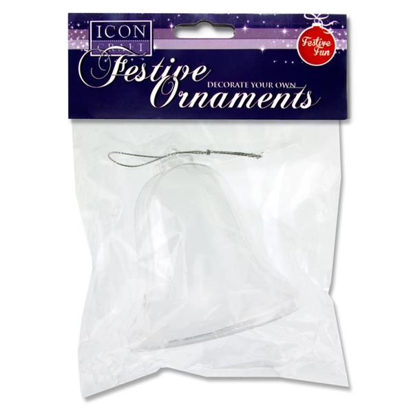 Decorate Your Own Christmas Bell 10cm by Icon Craft