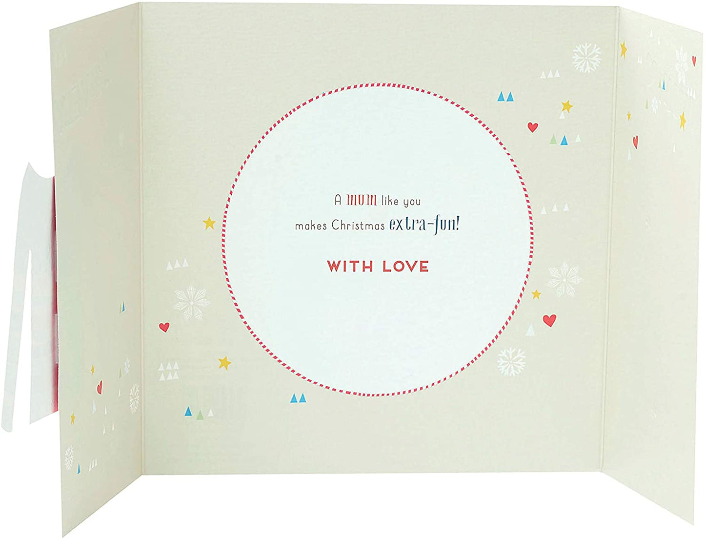 Mum Christmas Card Fun Christmas Jumper Design