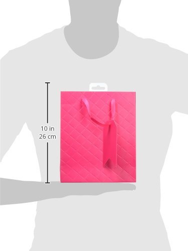 Medium Pink Quilted Gift Bag For Her, Birthday, Mother's Day