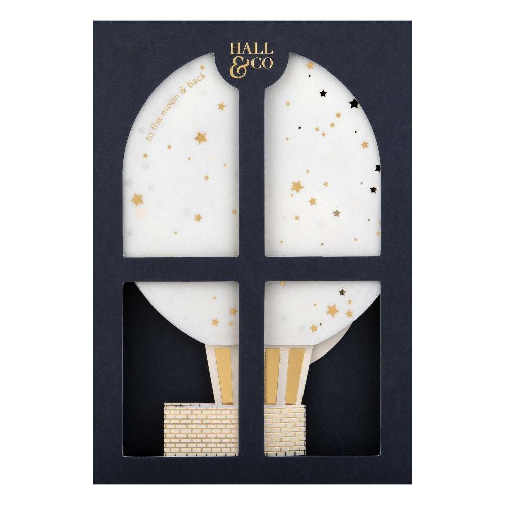 Premium 3D Hot Air Balloon Greeting Card Paper Fables