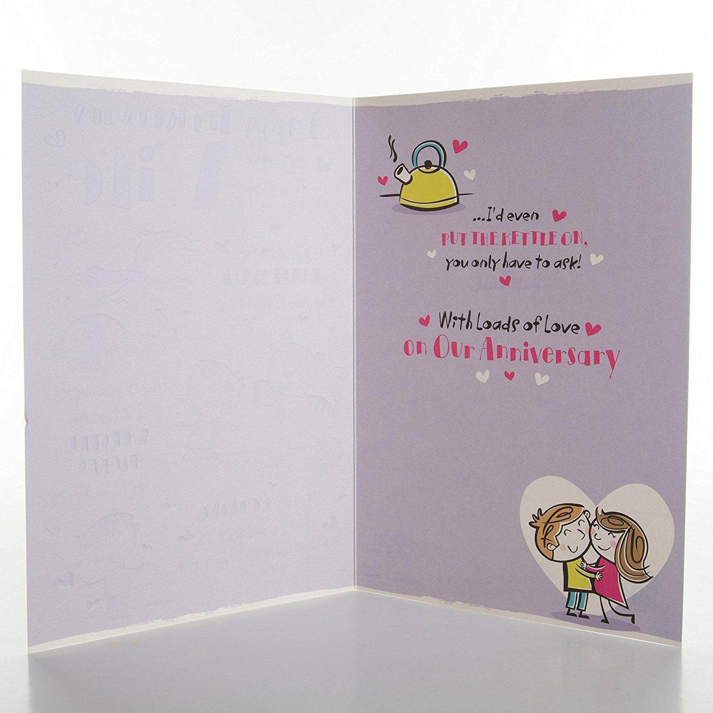 Wife Anniversary Card "Loads of Love"