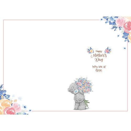 Always My Mum Tatty Holding Big Bouquet Design Mother's Day Card
