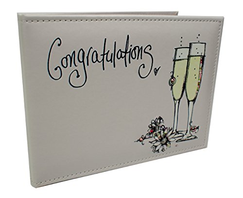 CONGRATULATIONS Wedding Day Guest Book