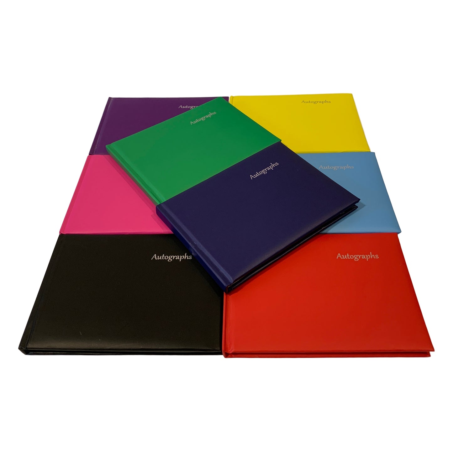 12 x Blue Autograph Books by Janrax - Signature End of Term School Leavers