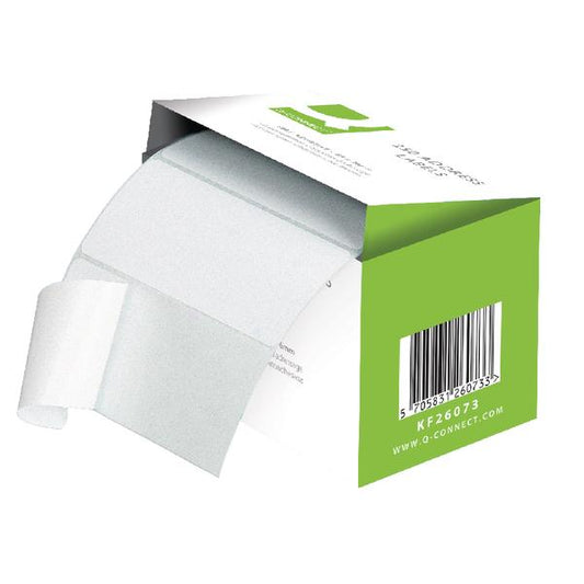 Q-Connect Address Label Roll Self Adhesive 102x49mm White (Pack of 180) 0073024
