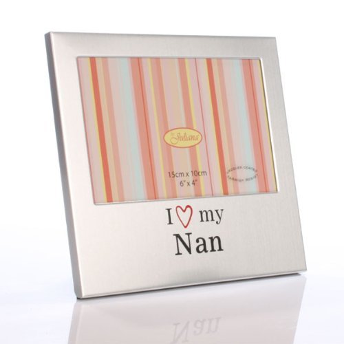 I Love My Nan 6" x 4" Aluminium Frame - FA518N