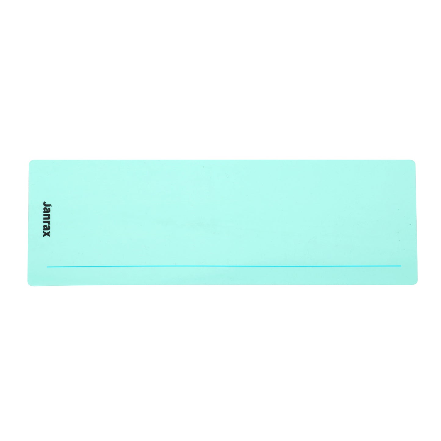Pack of 16 Cyan 210x80mm Dyslexia Overlay Reading Strips – PET Material, Rounded Corners