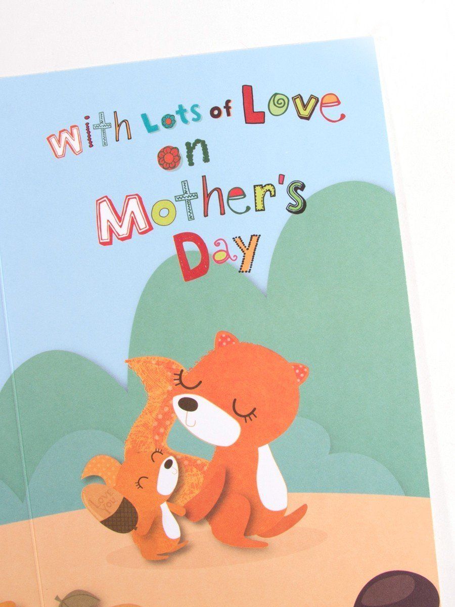 To My Mummy From Your Daughter, Peeper Bookmark Mother's Day Greeting Card